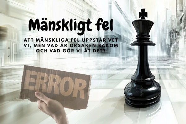 mänskliga fel